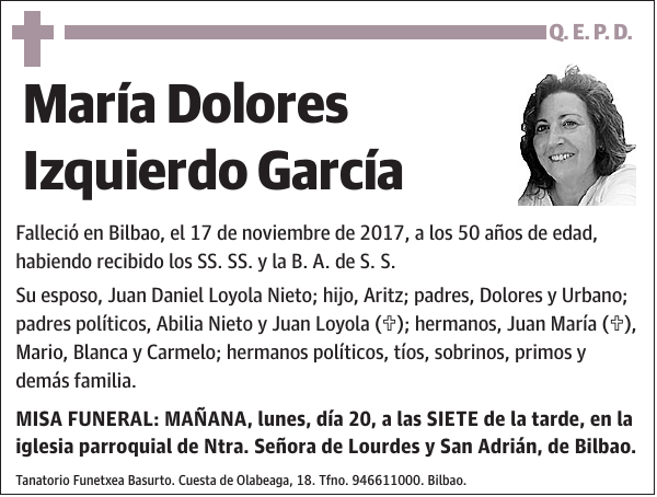 María Dolores Izquierdo García