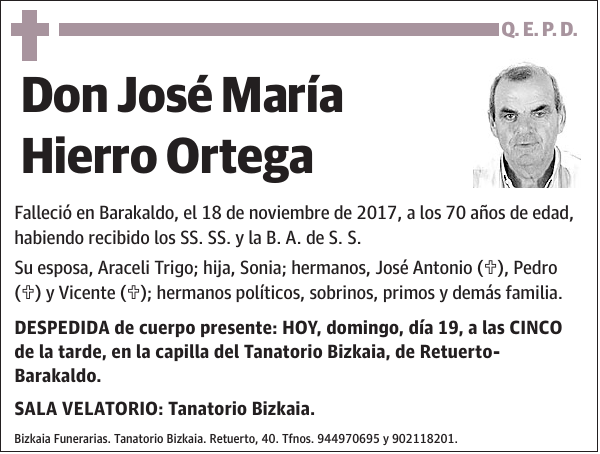 José María Hierro Ortega