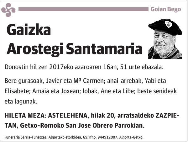 Gaizka Arostegi Santamaria