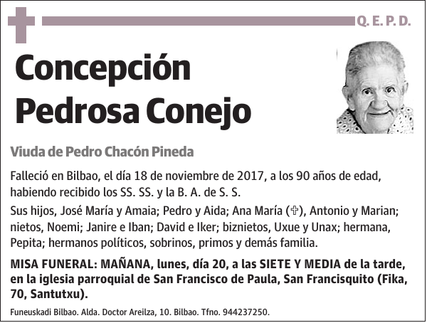 Concepción Pedrosa Conejo