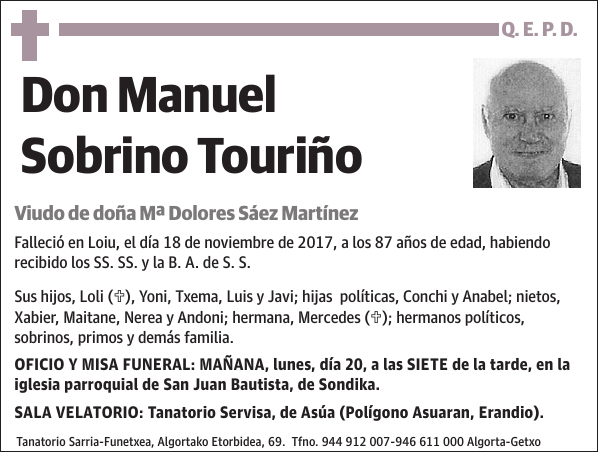 Manuel Sobrino Touriño