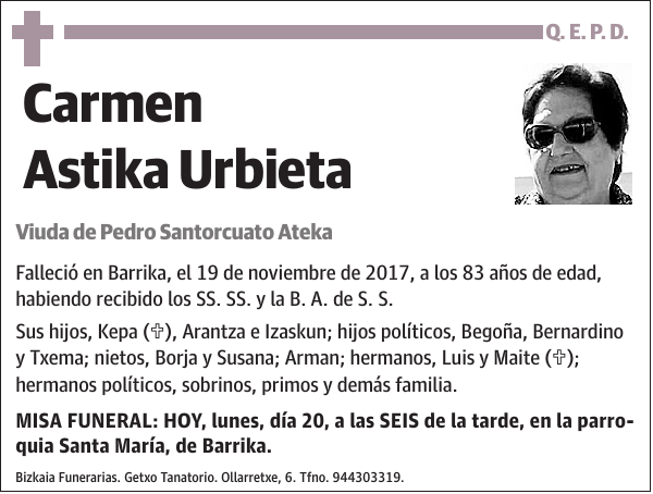 Carmen Astika Urbieta