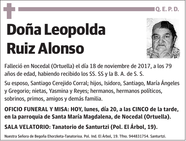 Leopolda Ruiz Alonso