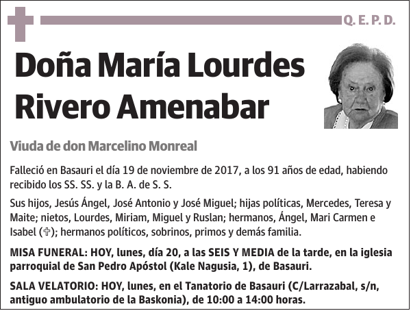 María Lourdes Rivero Amenabar