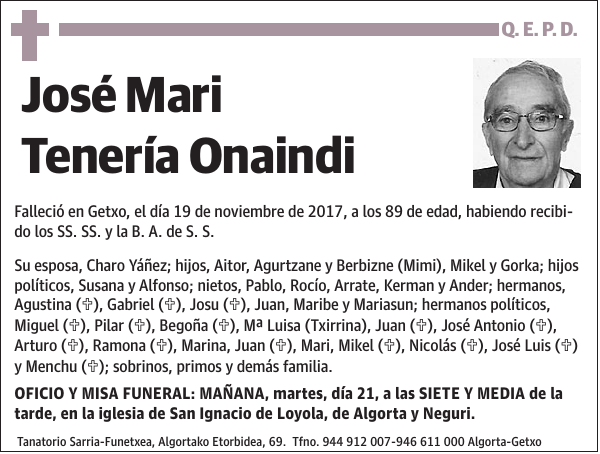 José Mari Tenería Onaindi