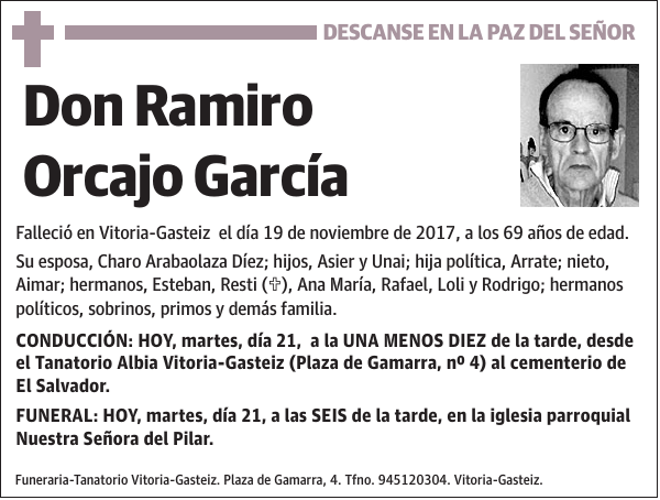 Ramiro Orcajo García