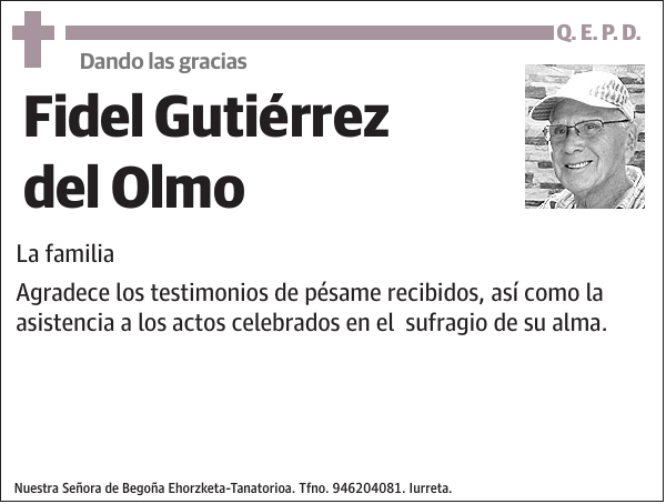 Fidel Gutiérrez del Olmo