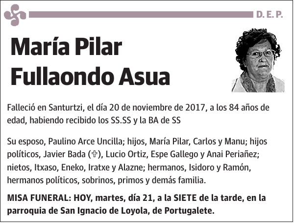 María Pilar Fullaondo Asua