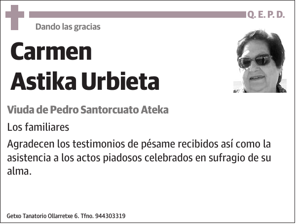 Carmen Astika Urbieta