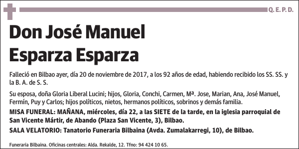 José Manuel Esparza Esparza