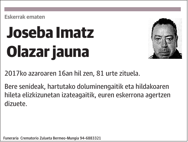 Joseba Imatz Olazar