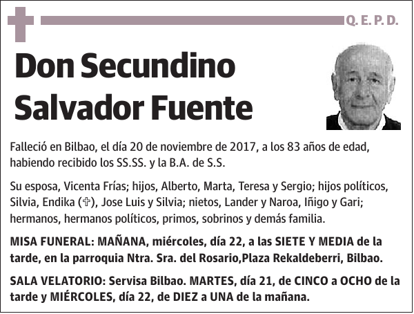 Secundino Salvador Fuente