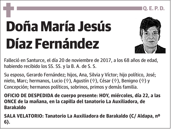 María Jesús Díaz Fernández