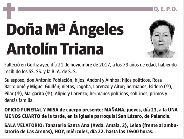 Mª Ángeles Antolín Triana