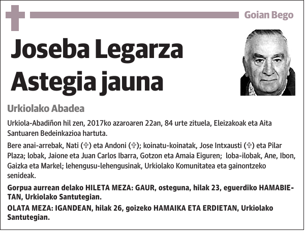 Joseba Legarza Astegia