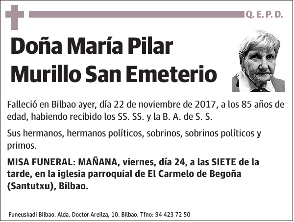 María Pilar Murillo San Emeterio