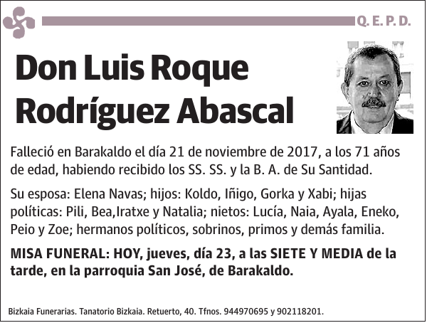 Luis Roque Rodríguez Abascal