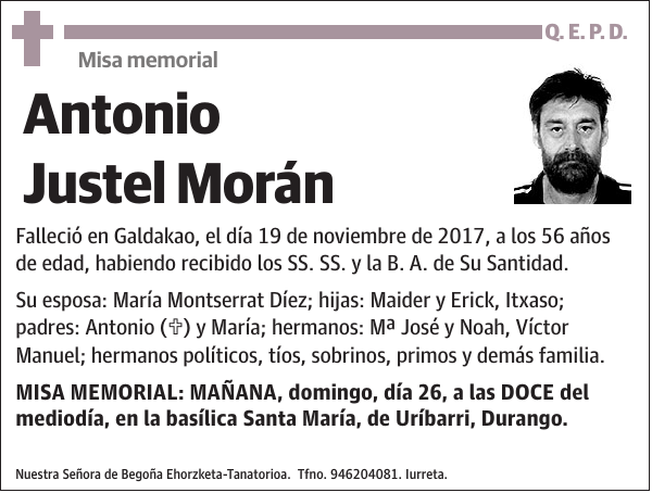 Antonio Justel Morán