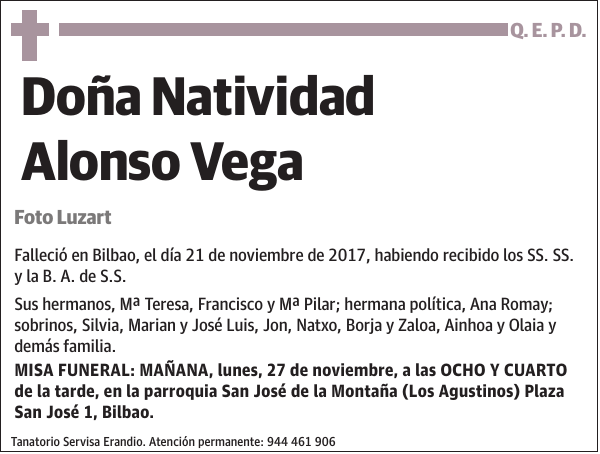 Natividad Alonso Vega