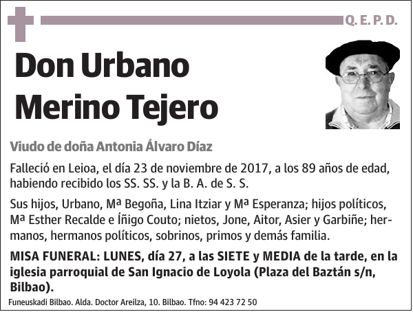 Urbano Merino Tejero