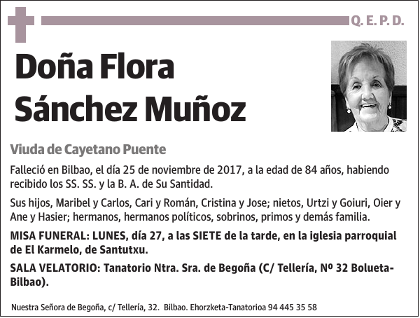 Flora Sánchez Muñoz