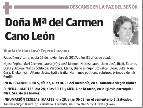 Mª del Carmen Cano León