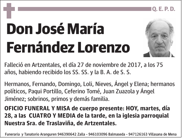 José María Fernández Lorenzo