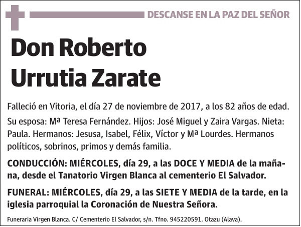 Roberto Urrutia Zarate