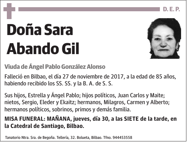 Sara Abando Gil