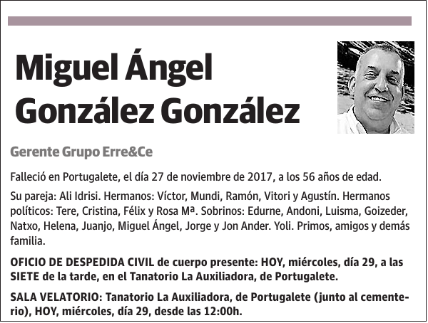 Miguel Ángel González González