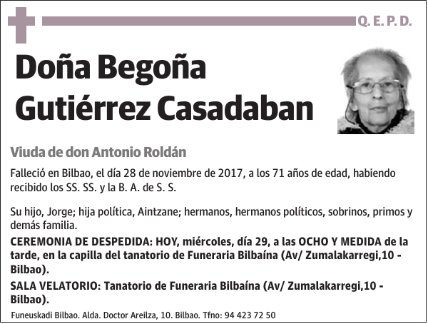 Begoña Gutiérrez Casadaban