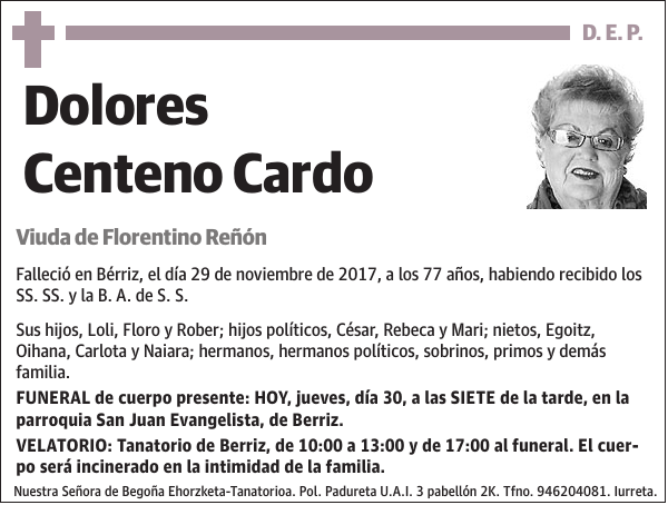 Dolores Centeno Cardo