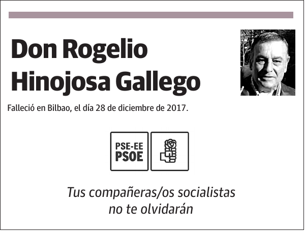 Rogelio Hinojosa Gallego