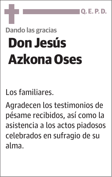 Jesús Azkona Oses