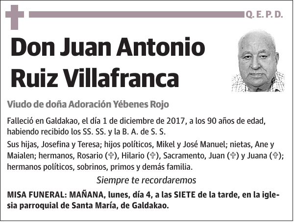 Juan Antonio Ruiz Villafranca