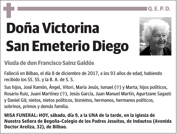 Victorina San Emeterio Diego