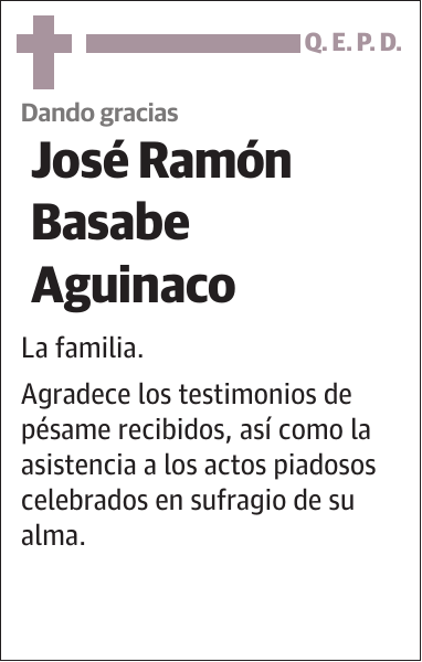 José Ramón Basabe Aguinaco