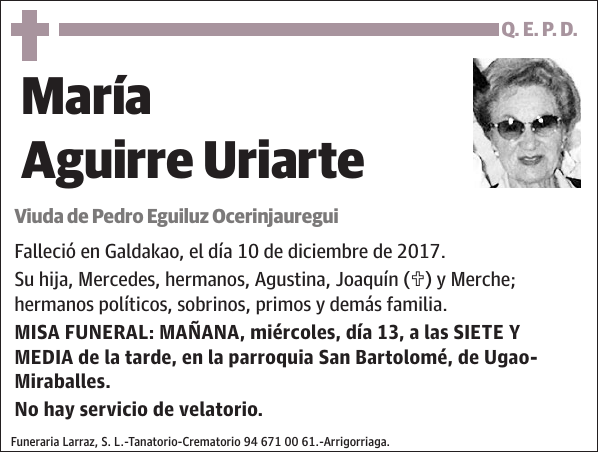 María Aguirre Uriarte