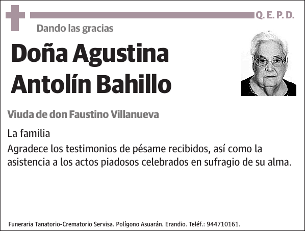 Agustina Antolín Bahillo