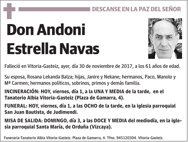 Andoni Estrella Navas