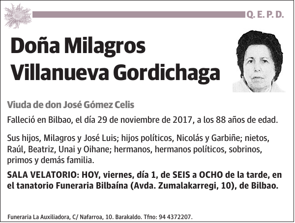 Milagros Villanueva Gordichaga