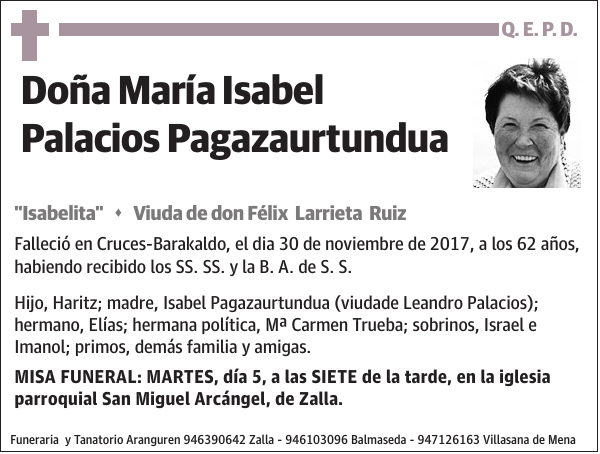 María Isabel Palacios Pagazaurtundua