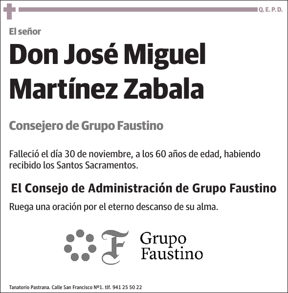 José Miguel Martínez Zabala