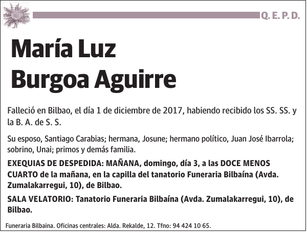 María Luz Burgoa Aguirre