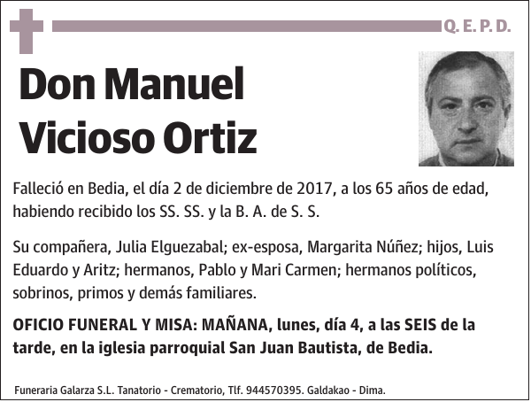 Manuel Vicioso Ortiz