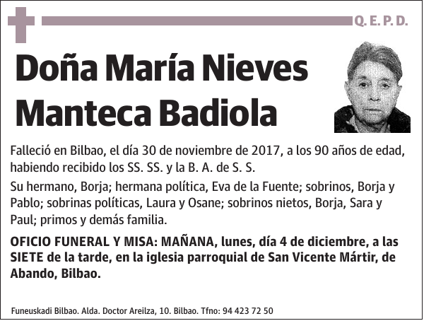 María Nieves Manteca Badiola