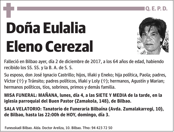 Eulalia Eleno Cerezal