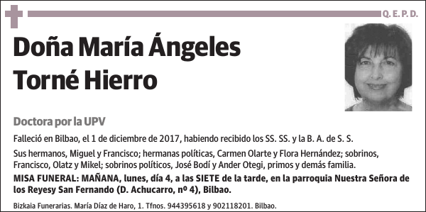 María Ángeles Torné Hierro