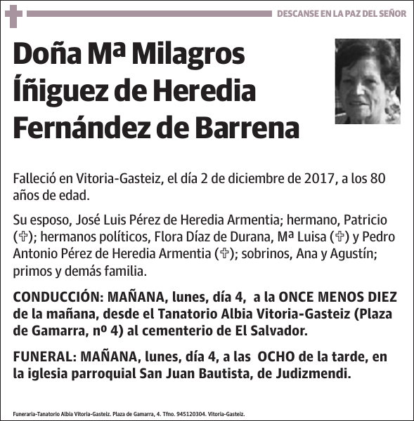 Mª Milagros Íñiguez de Heredia