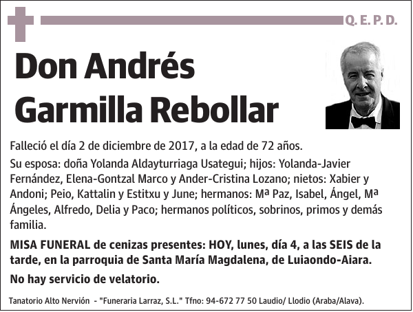 Andrés Garmilla Rebollar